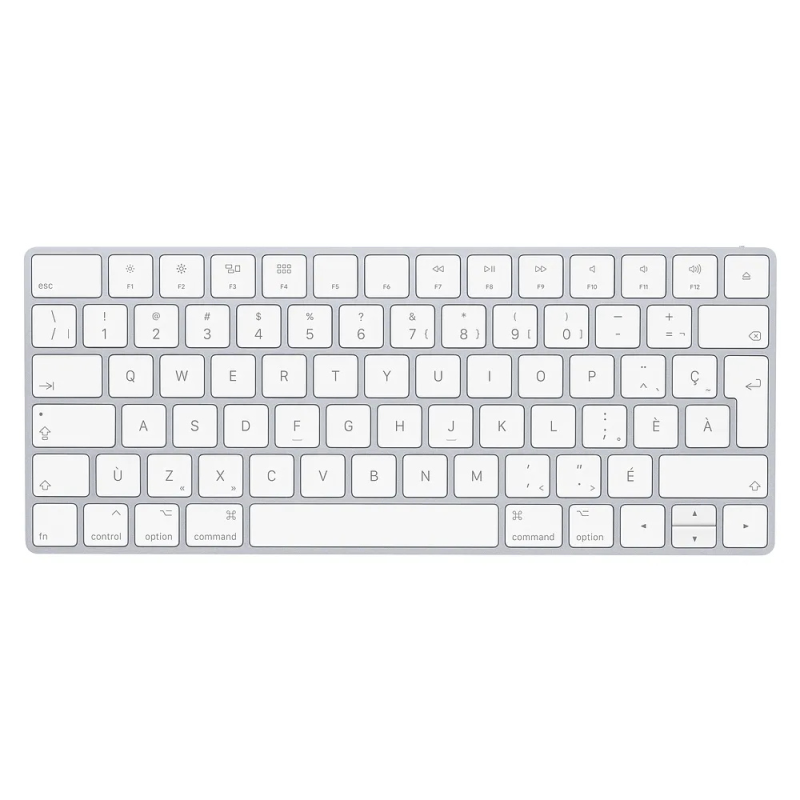 Clavier Bluetooth Magic Keyboard 2 - Français Canada QWERTY MLA22C/A - Argent (Apple) — Apple · Smarty Paris 18e